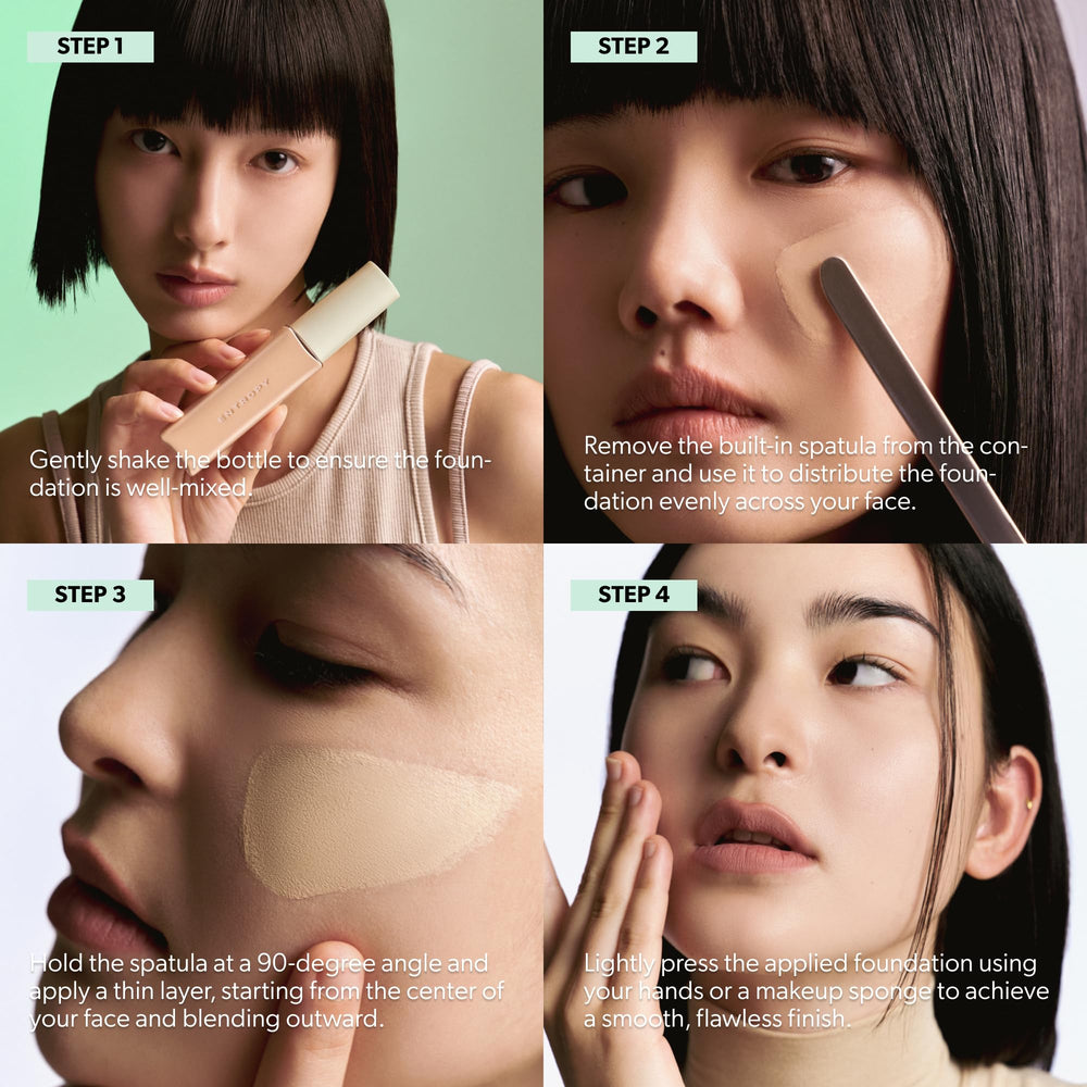 Packaging box for ENTROPY MAKE UP Organza Fit foundation