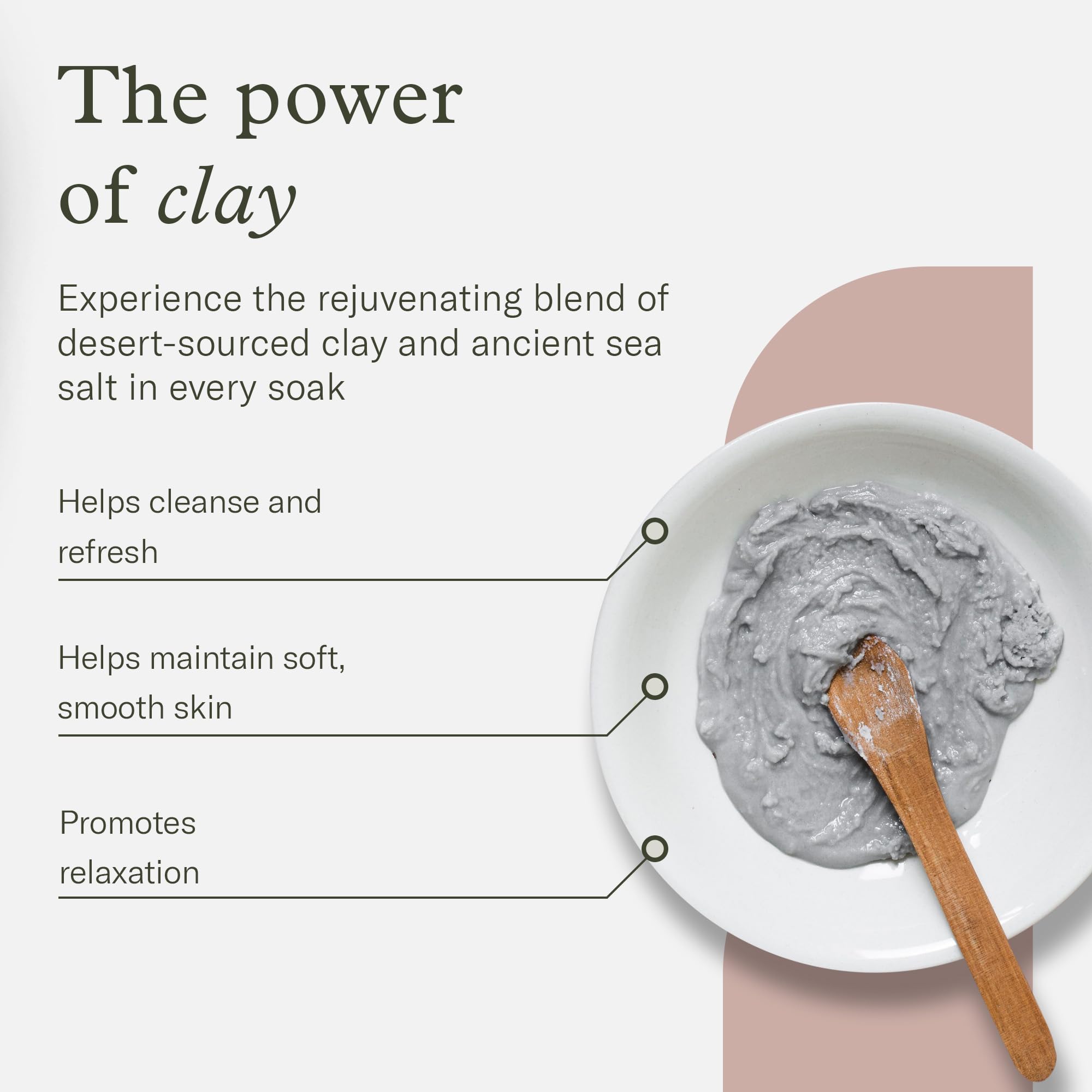 Relaxing Enviromedica bath scene with mineral salts for calm unwinding.