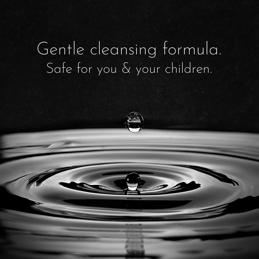 ENVIRONMENT hand soap damask rose label closeup emphasizes natural ingredients and refined scent