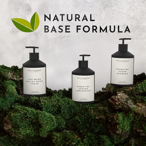 ENVIRONMENT RC lotion being rubbed into hands demonstrating fast-absorbing hydration.