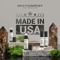 ENVIRONMENT WSTN essential oil blend enhances mood with fragrance.