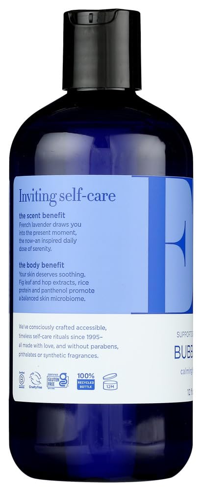 EO Bubble Bath Serenity French Lavender bubbles create lush, long-lasting foam