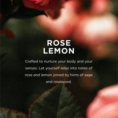 EO Rose Lemon cap close-up emphasizes easy, mess-free application.