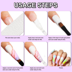 EODCI compact travel set is ideal for on-the-go manicures.
