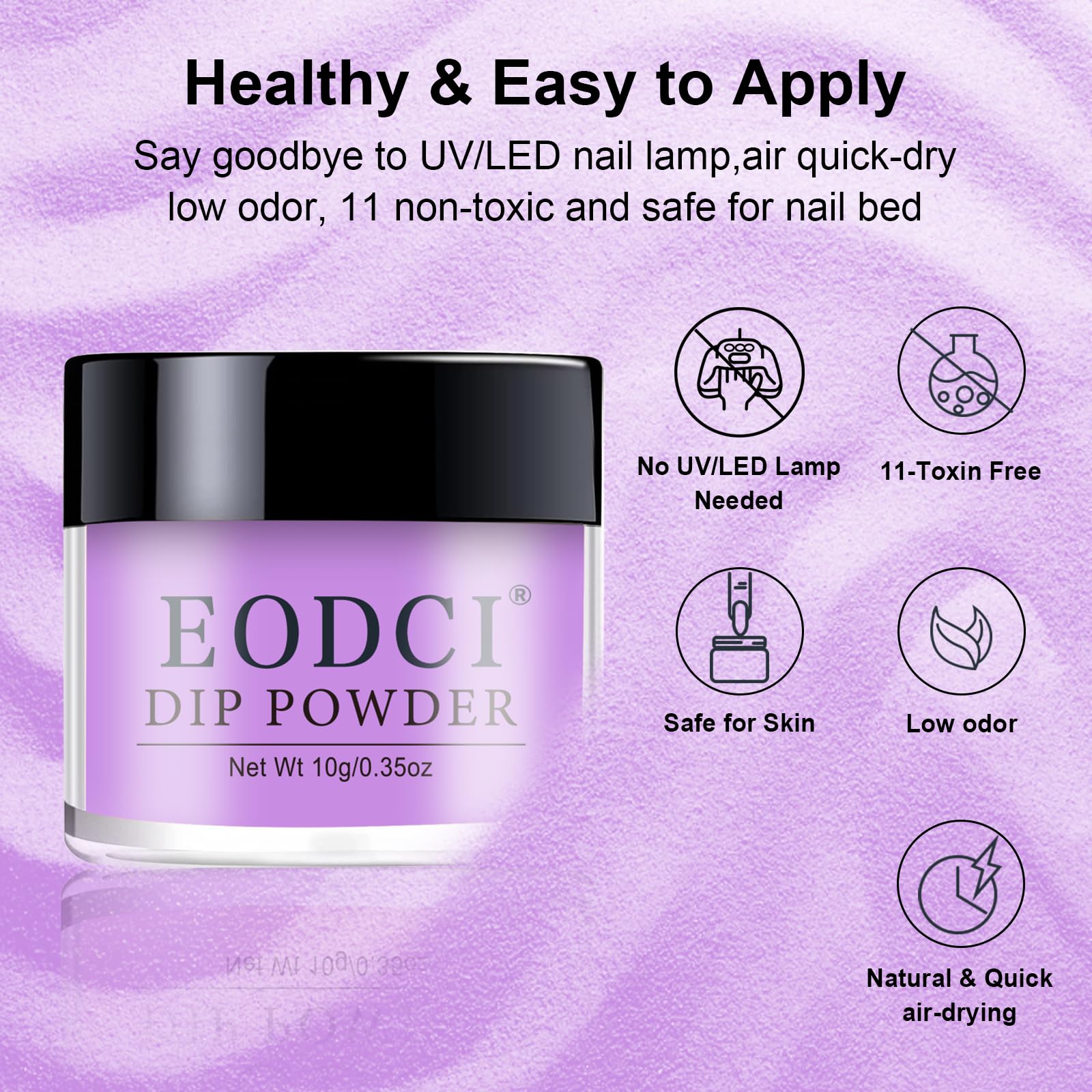 EODCI four liquids set for base, activator, and sealant applications