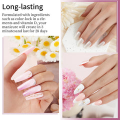EODCI long-lasting creamy gel formula delivers a glossy finish.