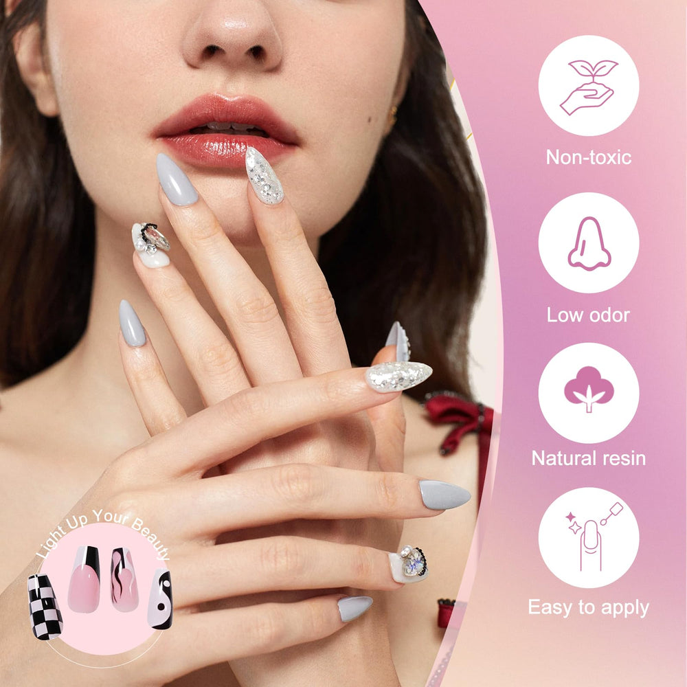 EODCI manicure tools kit including files, buffers, and clippers