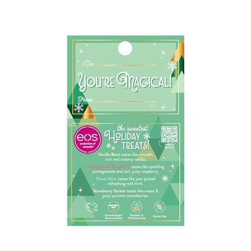 EOS cruelty-free and gluten-free lip balm set icons