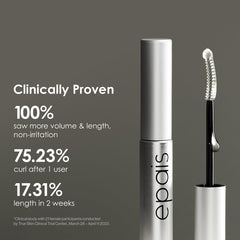 EPAIS eyelash growth serum pack of 2 boxes highlights value and long-term use.