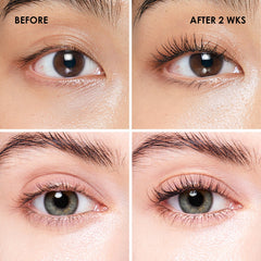 EPAIS serum with peptides, biotin, panthenol for nourished, hydrated lashes.