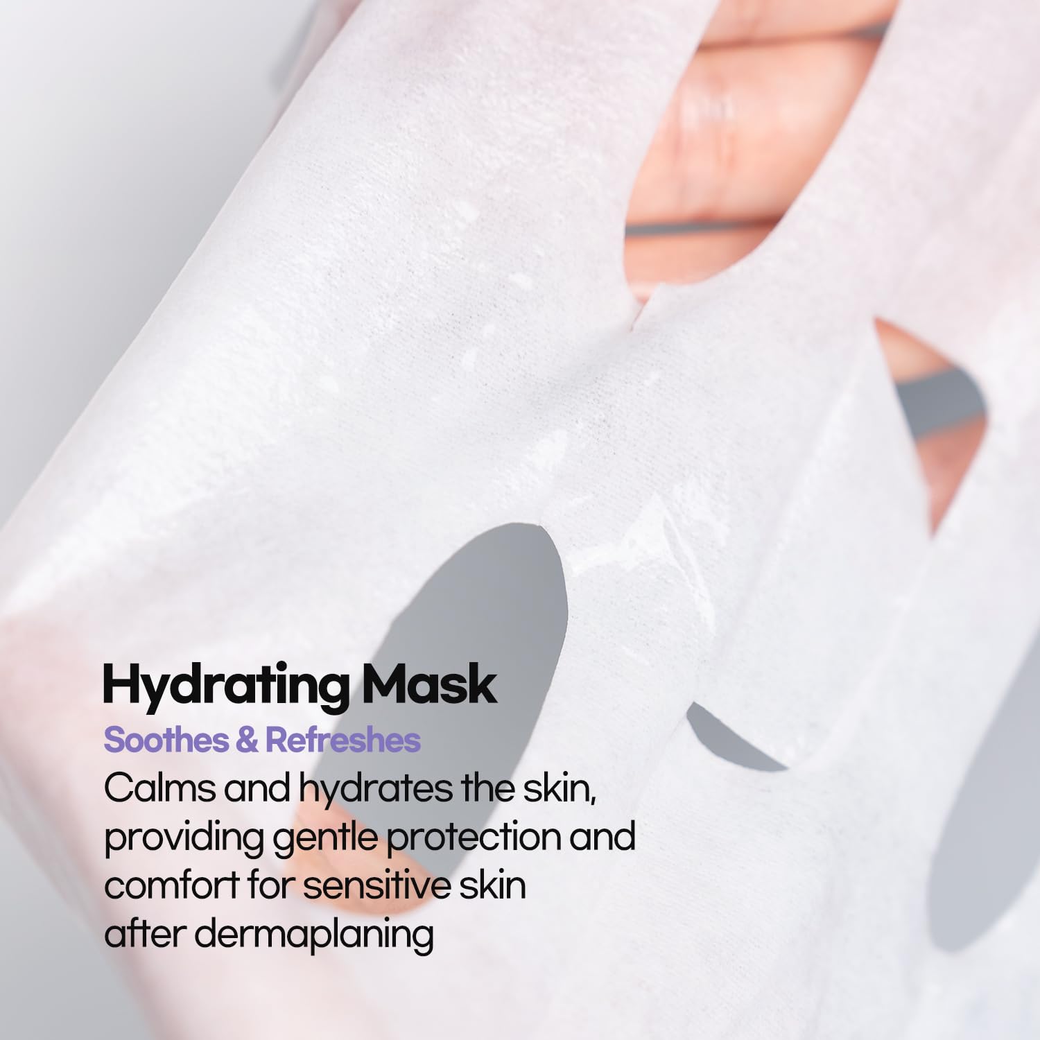 Epielle Balancing Toner Pad calming redness and balancing pH after dermaplaning.