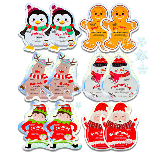 Epielle Santa mask brightens and helps skin look firmer for a festive glow.