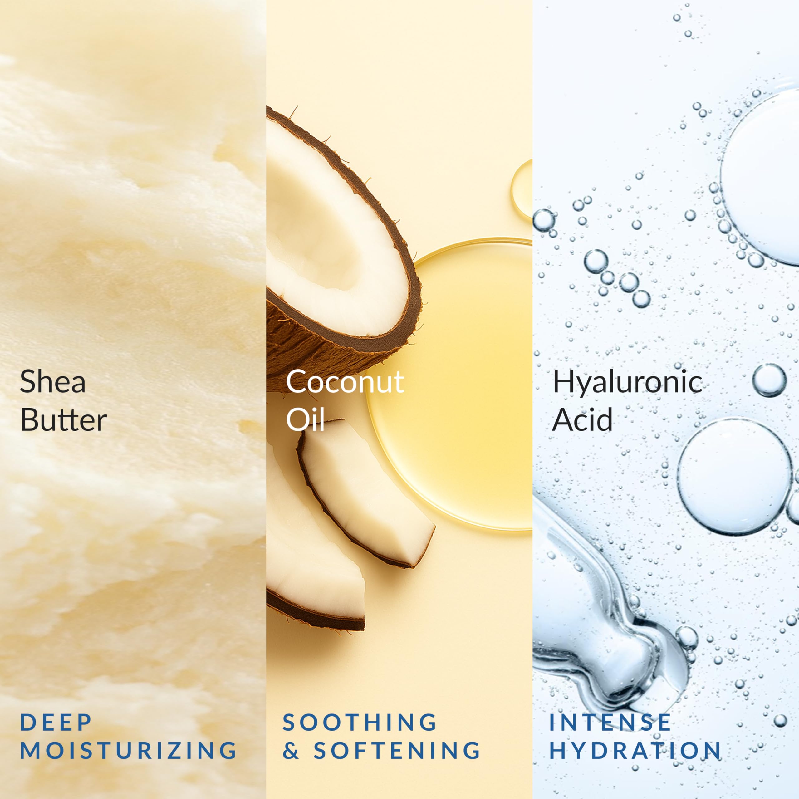 Epielle with hyaluronic acid formula to boost moisture and softness.