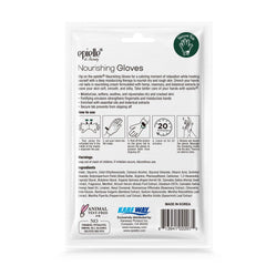 Epielle Nourishing Hand Mask spa-at-home setup with soft, glowing hands