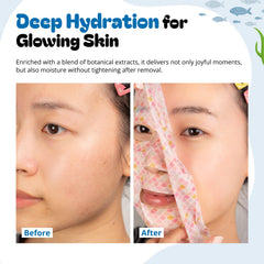 Epielle Wave & Wild narwhal mask hydrates and adds whimsy to your routine.