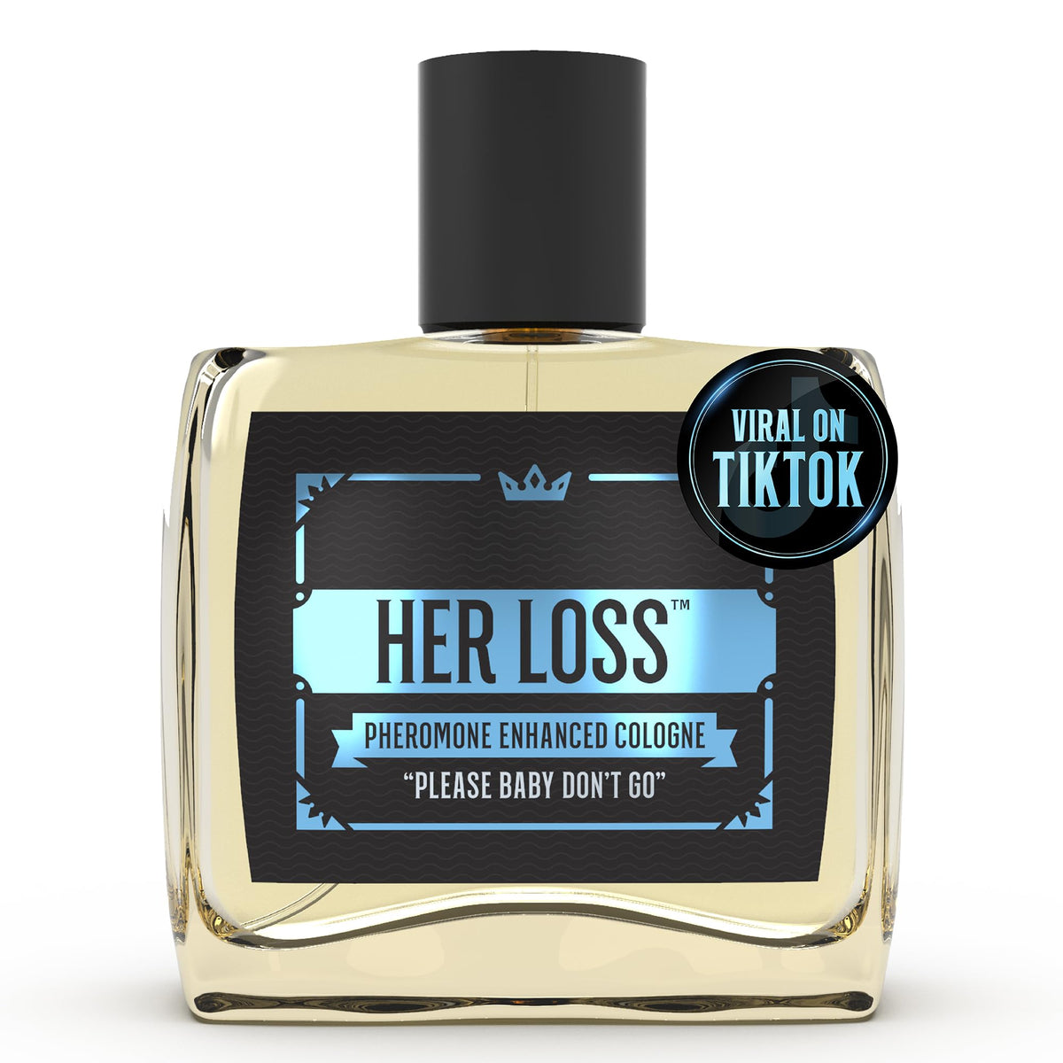 EPIK Her Loss bottle front showing bold amber warmth for daily confidence.