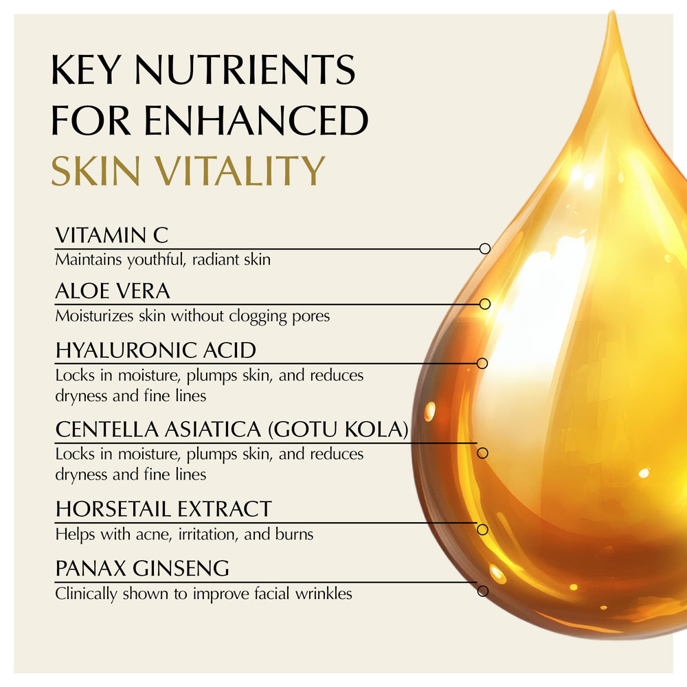 EPILYNX Vitamin C Serum texture application demonstrates quick absorption and comfortable finish.