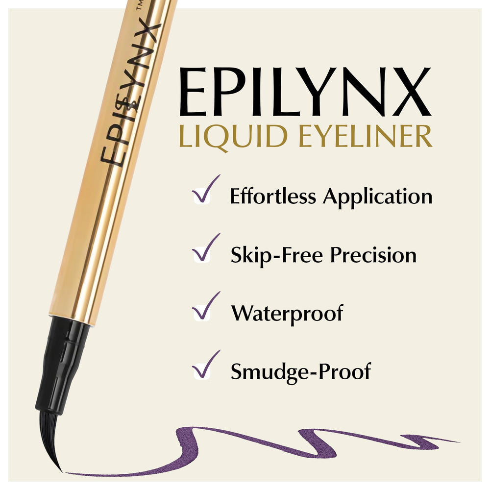 EPILYNX waterproof eyeliner that resists sweat and stay-put all day