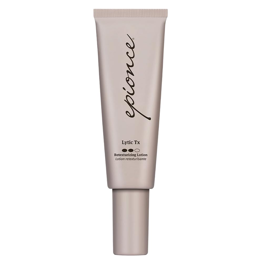 Epionce Lytic Tx bottle for daily pore cleansing and smoother skin texture.