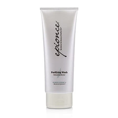 Epionce Purifying Wash bottle being poured for a refreshing blemish-prone skin cleanse.