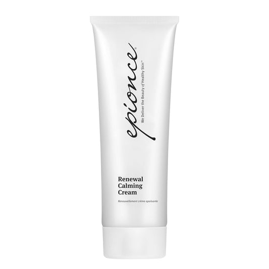 Epionce Renewal Calming Cream bottle-pump for hydrating dry skin.