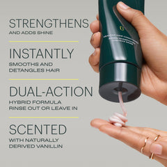 epres bathroom display highlights the 32 oz size of the conditioner bottle.