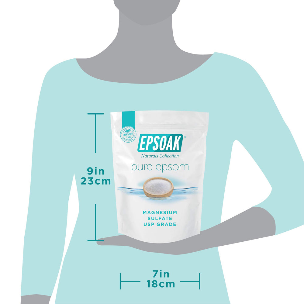 Epsoak 4 lbs double-bag packaging provides value and easy storage.