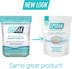 Epsoak unscented Epsom salt ready for custom blends