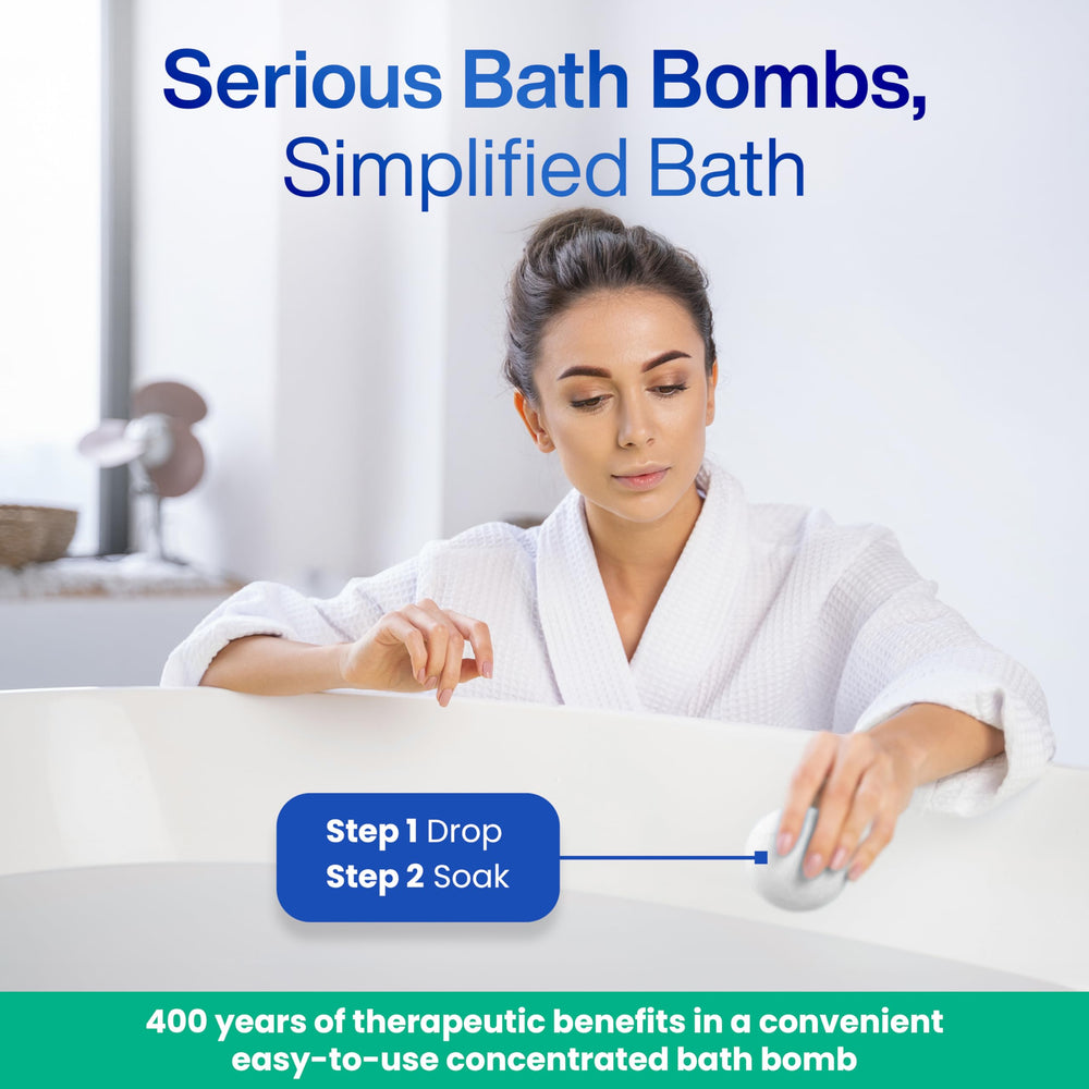 EPSOM-IT for post-workout relaxation; bath helps ease muscle tension