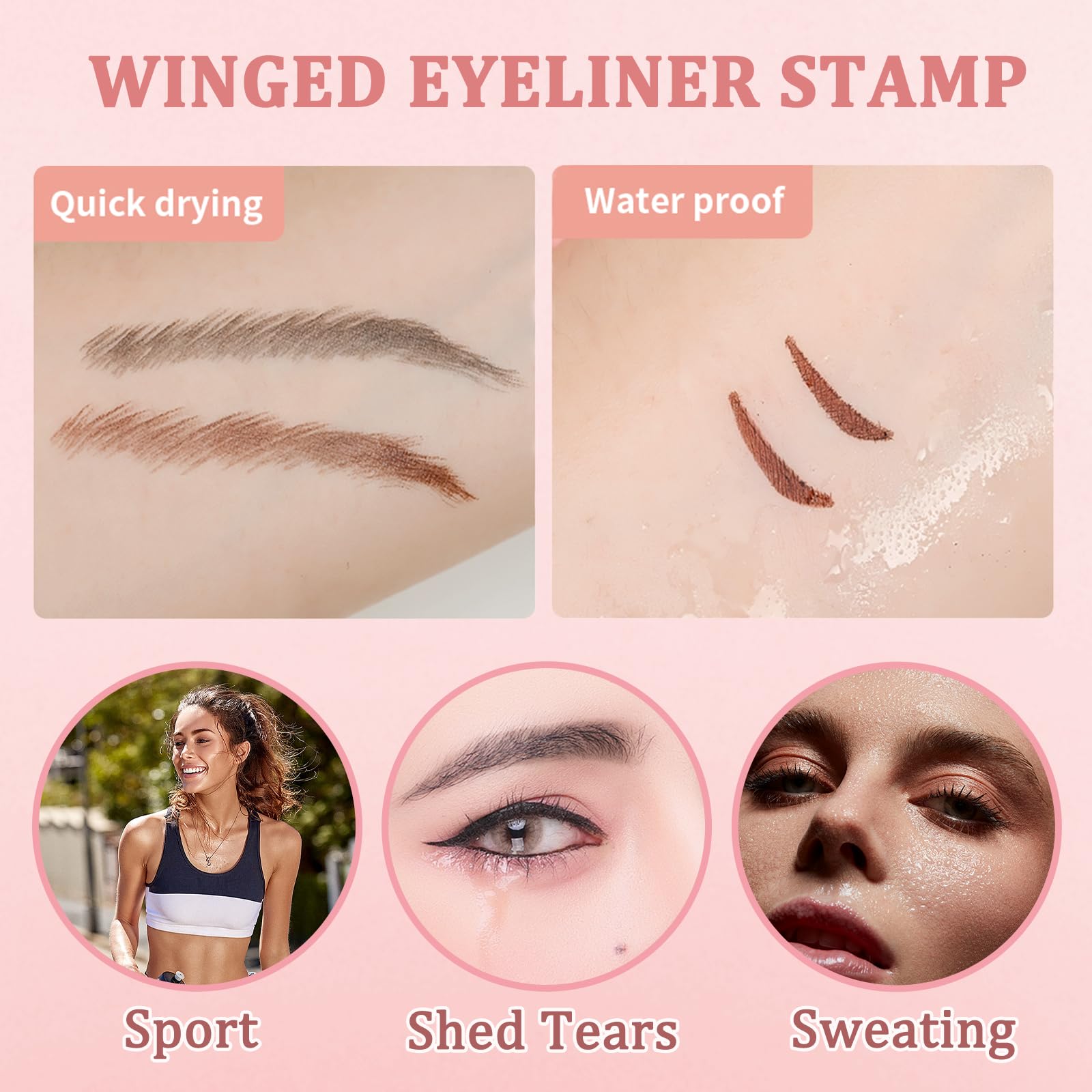 Eqimznv elegant packaging makes a stylish gift for makeup lovers.