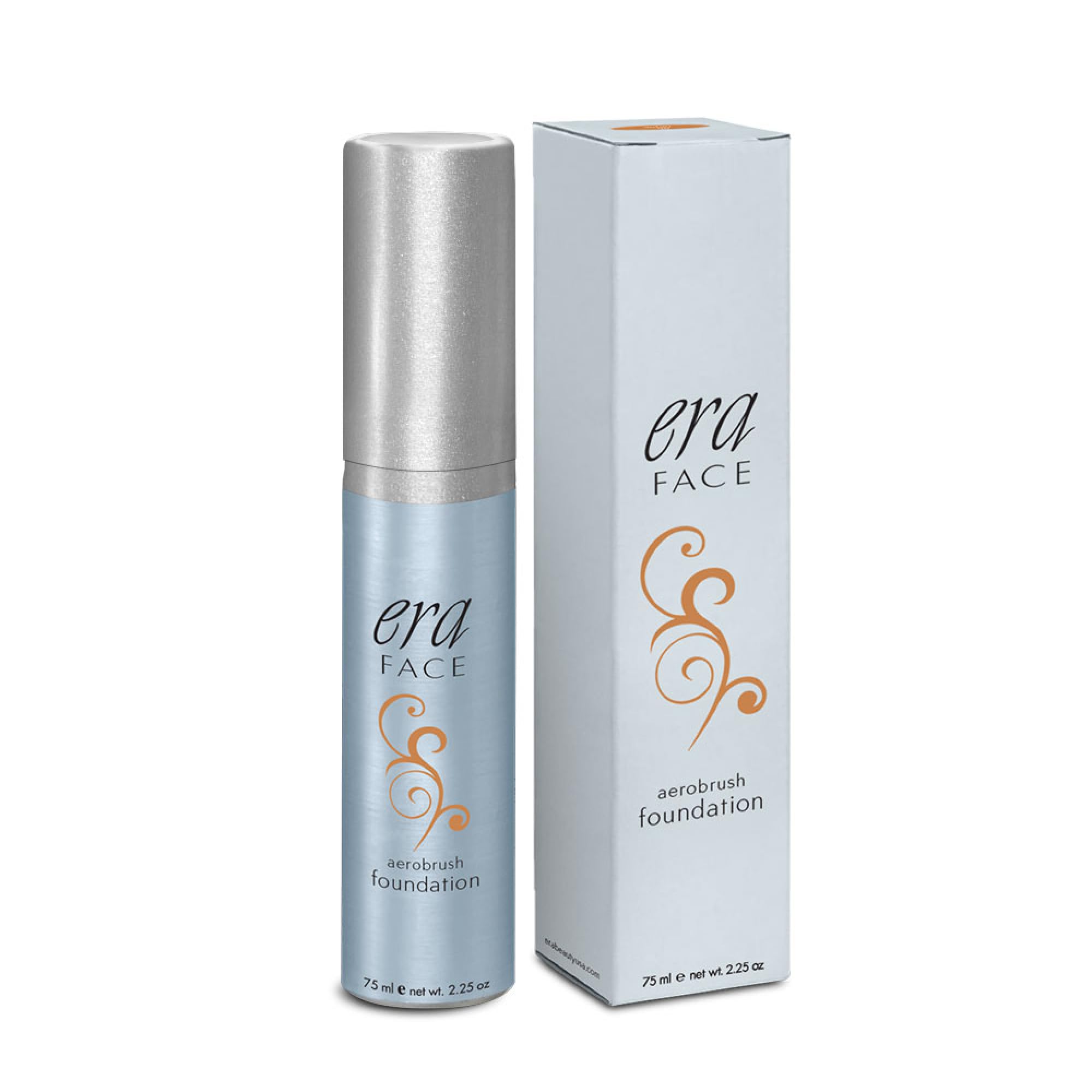 ERA Face spray mist demonstrates micro-droplet delivery for precise, buildable coverage.