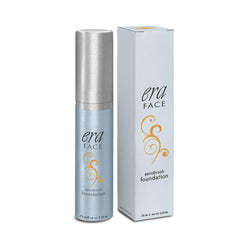 Close-up of ERA Beauty micro-droplet technology ensuring even, feather-light application across the skin.