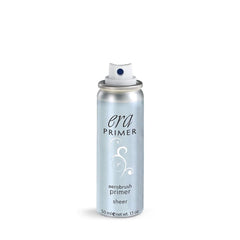 ERA Beauty spray makeup bottle showing oil-free primer for a smooth base