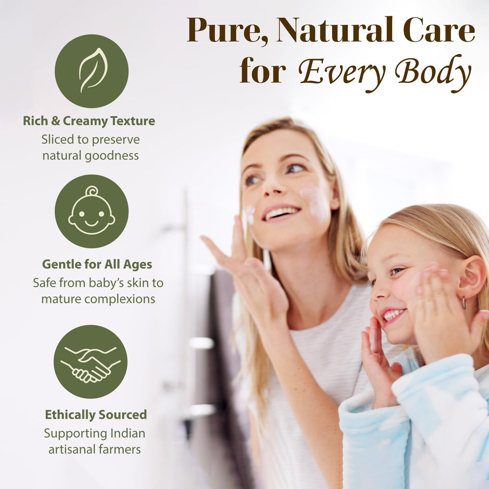 DIY lip balm base with Era of Nature shea butter for at-home care.