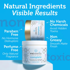 Day and night use supports continuous hydration with Era Organics