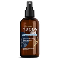 Era Organics Happy Skin HOCl spray bottle for gentle facial cleansing.