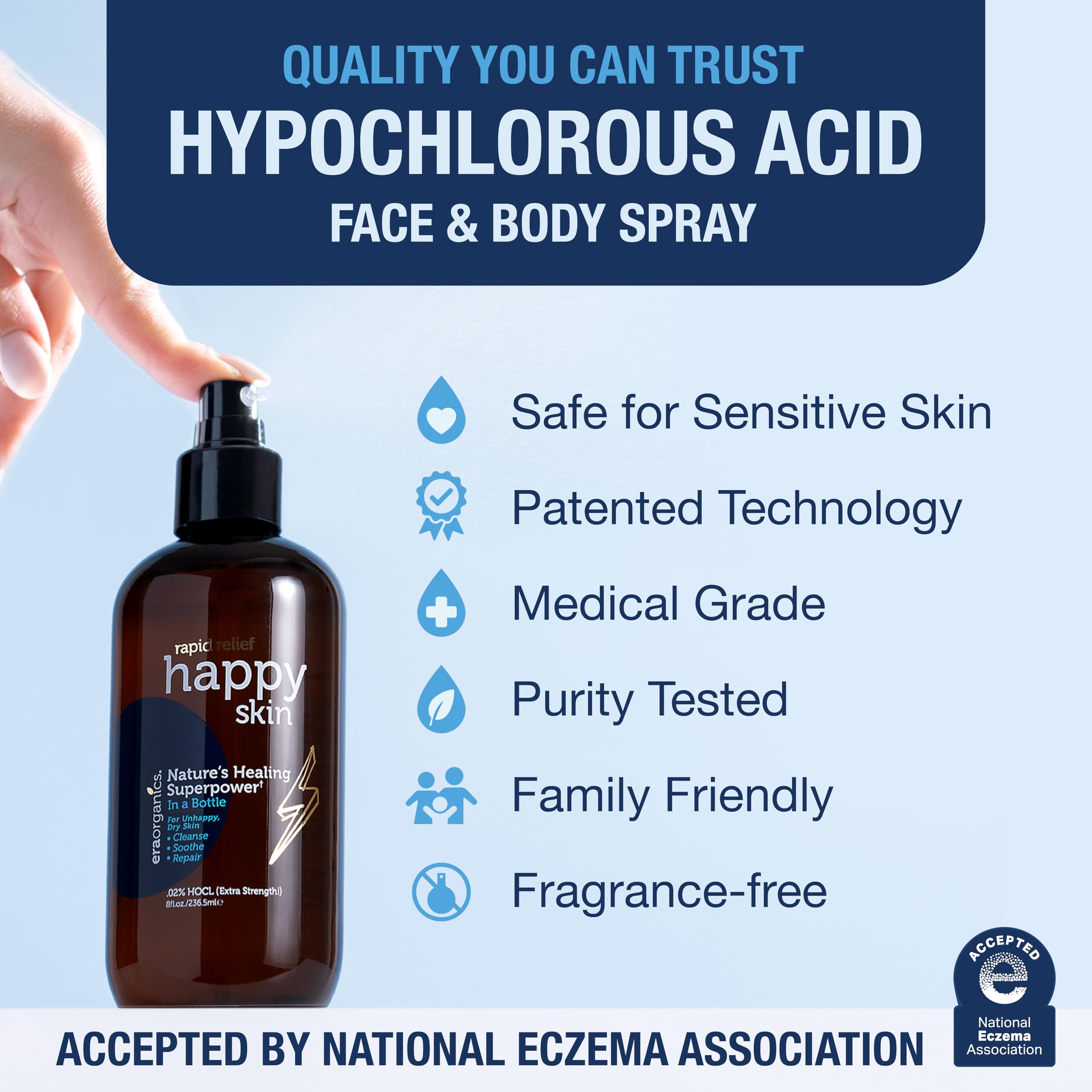 Packaging and safety seal emphasizing non-toxic, tested formula.