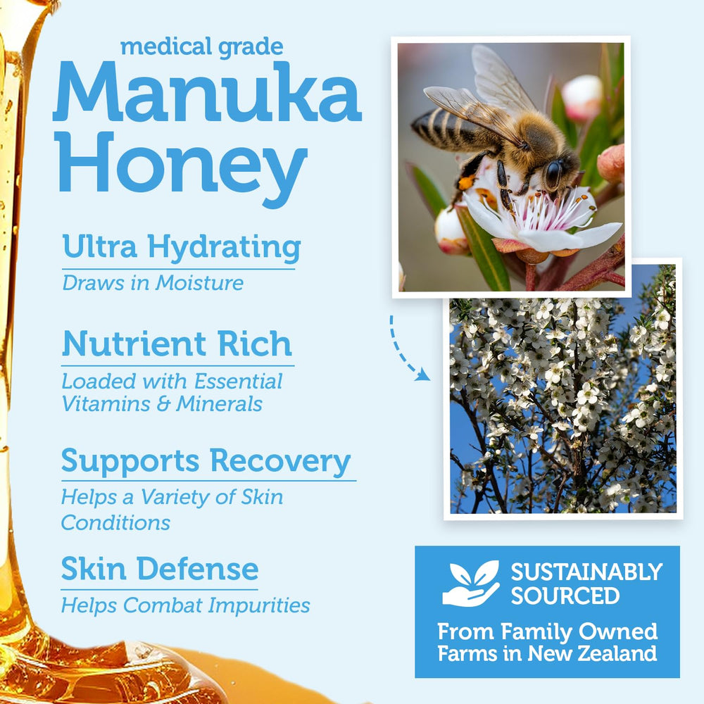 Era Organics Manuka Honey Exfoliating Scrub usage demonstrates daily gentle exfoliation