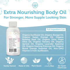 Era Organics rosehip and olive oil blend adding a healthy glow to skin