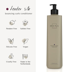 Wheat protein element in ERA TUA conditioner demonstrates strengthening support for elastic curls.