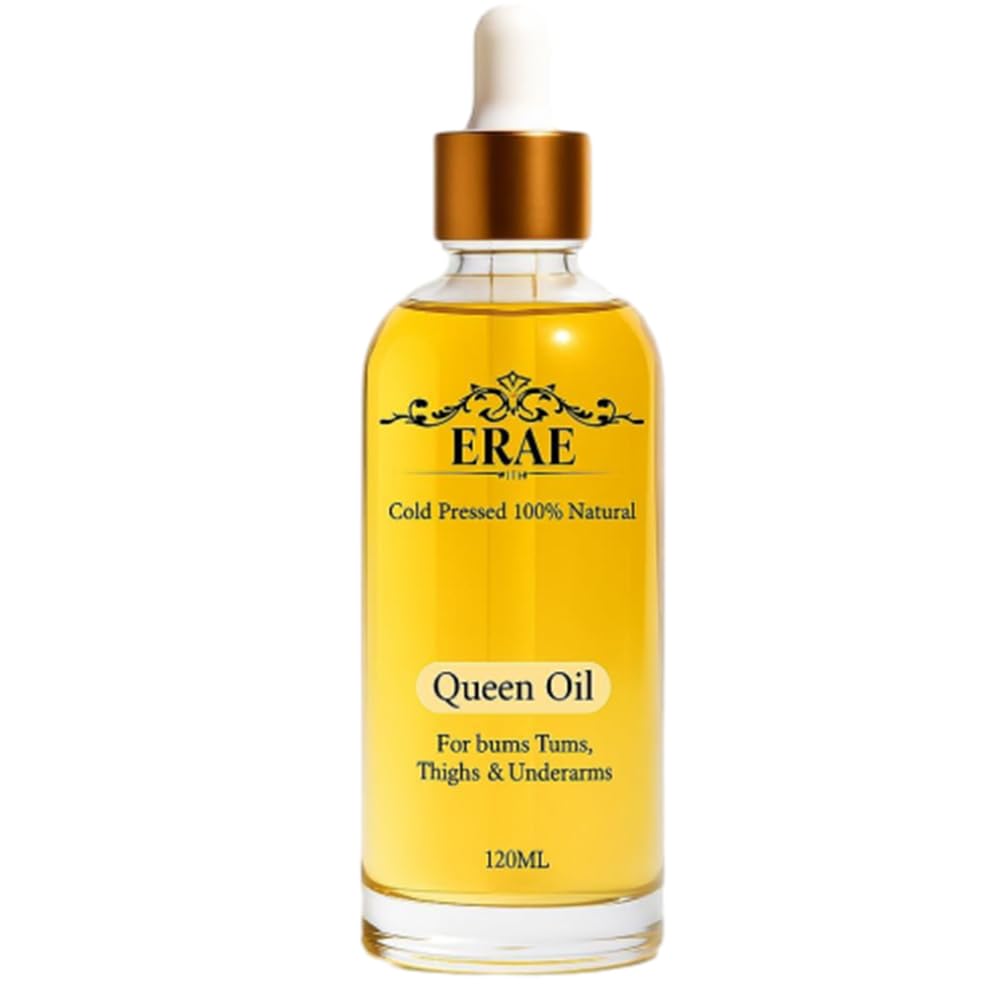 ERAE Queen Body Oil bottle with cold-pressed blend for nourished skin
