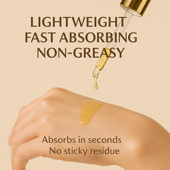 ERAE Queen Body Oil pour showing smooth, fast-absorbing hydration