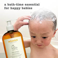 Erbaviva Baby Shampoo with aloe and glycerin for scalp nourishment