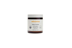 Erbaviva Organic Baby Butter application delivering rich moisture for delicate skin.