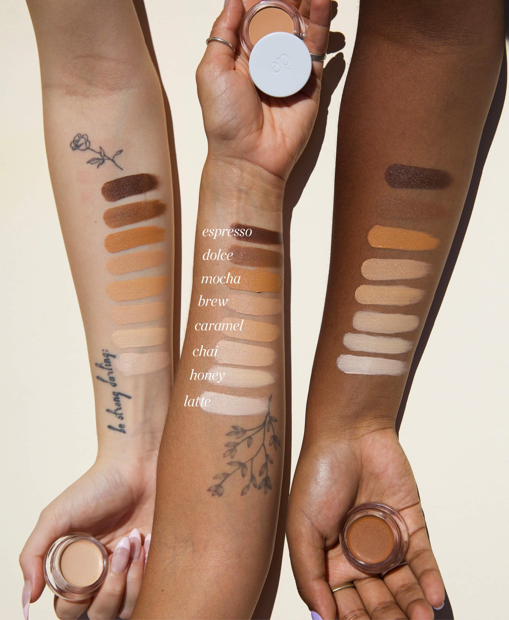 Ere Perez shade caramel portrait-ready tone for medium coverage