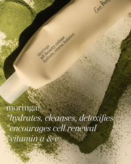 Applying Ere Perez Creme on skin for a soft, plump finish