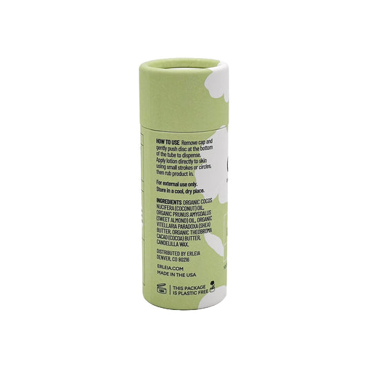 Erleia solid moisturizer for hands and body providing convenient nourishment.