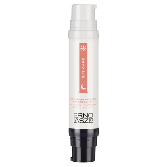 Erno Laszlo Day Intensive Eye Cream being applied for daytime brightness around the eyes