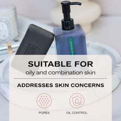 Erno Laszlo Detox Cleansing Oil removes makeup before cleansing.