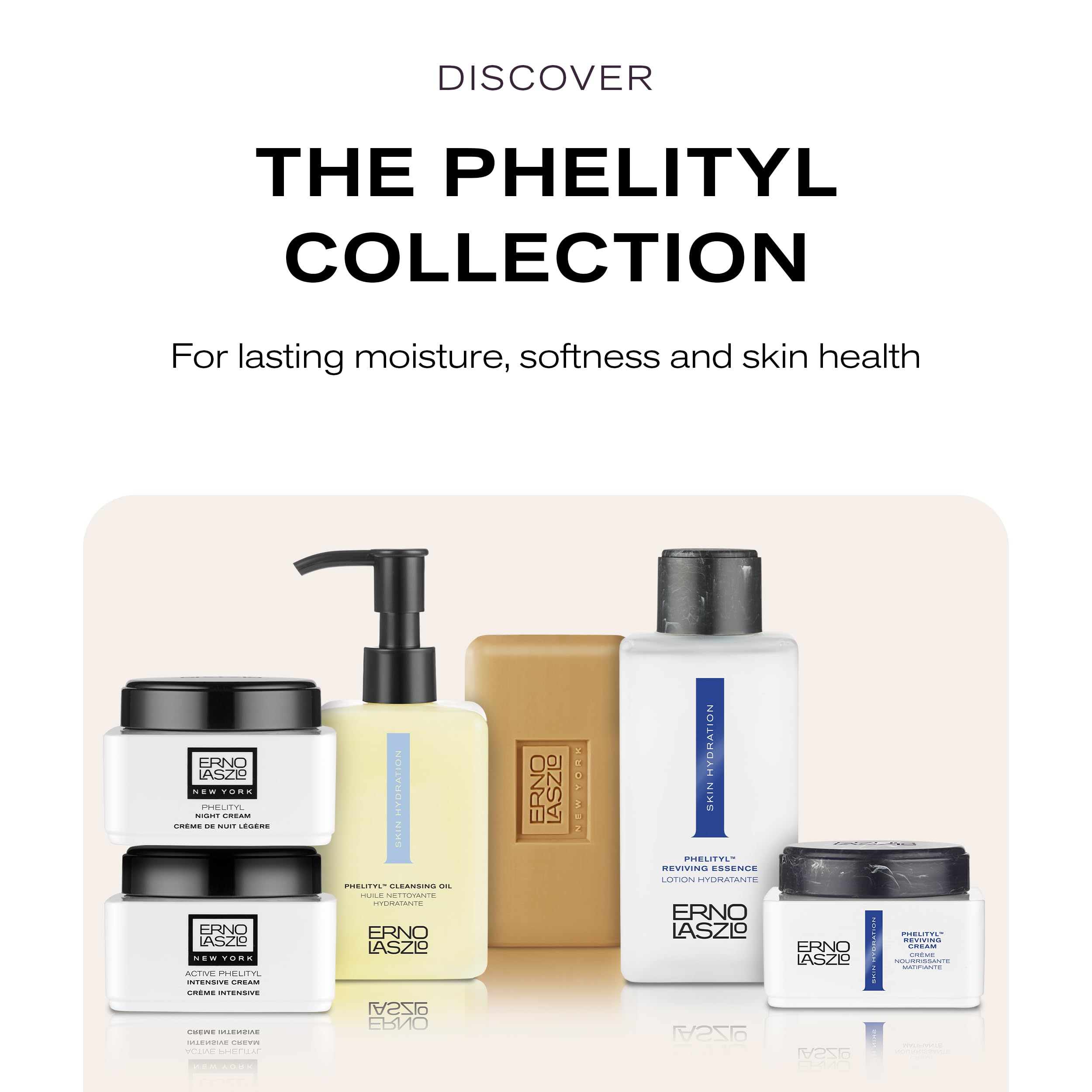 Erno Laszlo Phelityl Reviving Essence ceramides close-up showing barrier-supporting actives